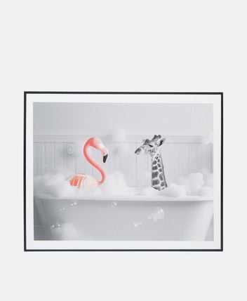 Framed picture Bathing Buddies