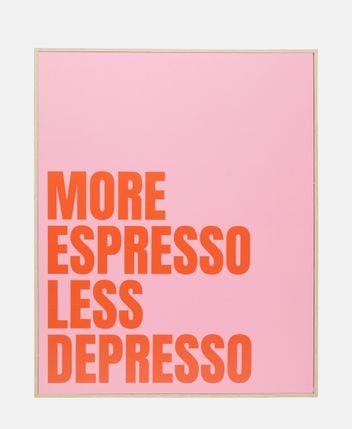 Framed picture Caffeine Vibes