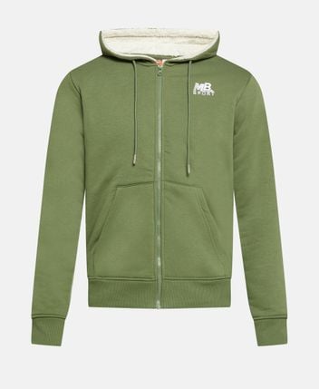 Hooded sweat jacket Aris