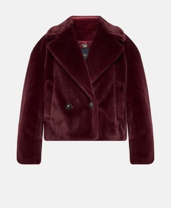 Faux fur jacket