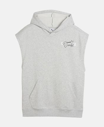 Sleeveless hoodie