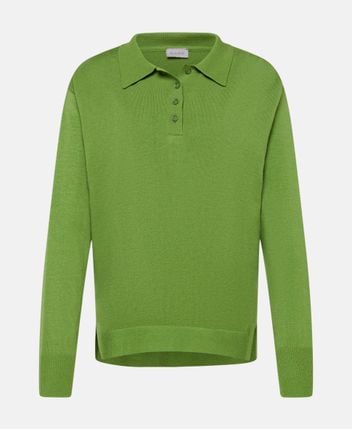 Long-sleeved polo shirt