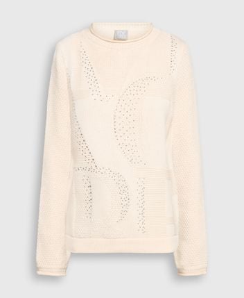 Knitted jumper Purple Clouds