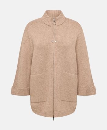 Wool-blend cardigan
