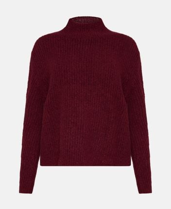 Wool-blend pullover