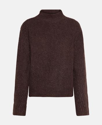 Wool-blend pullover