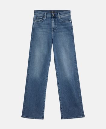 Straight leg jeans