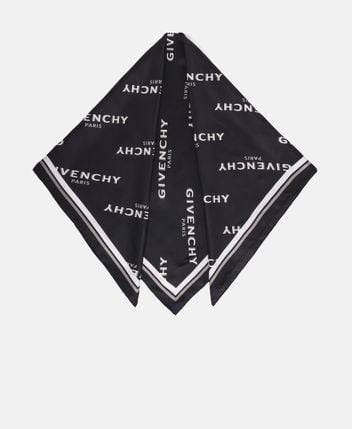 Silk square scarf