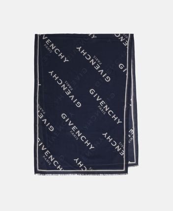 Wool-blend scarf