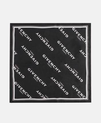 Silk square scarf