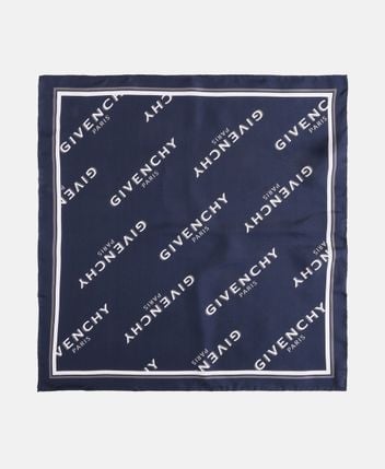 Silk square scarf