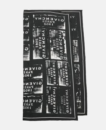 Silk square scarf