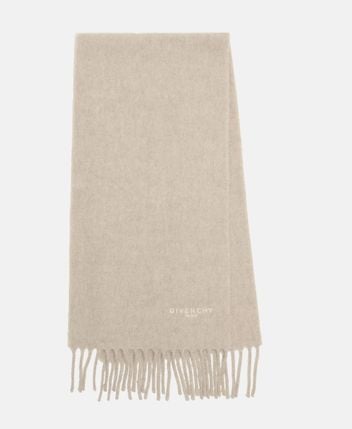 Wool-blend scarf