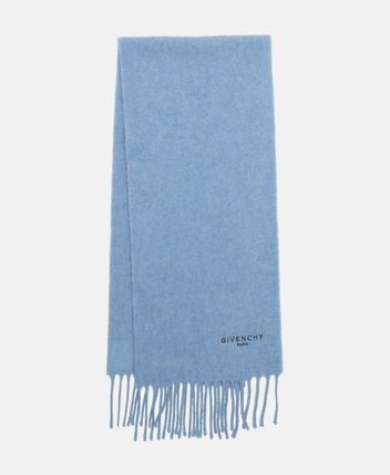 Wool-blend scarf