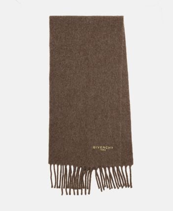 Wool-blend scarf