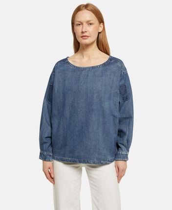 Denim shirt blouse Cassandria