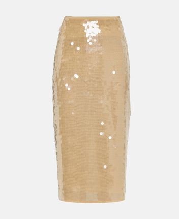 Sequinned skirt