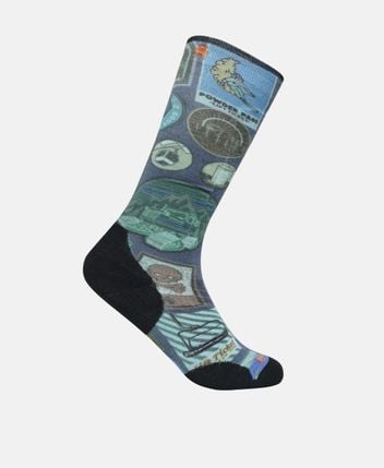 Wool-blend ski socks
