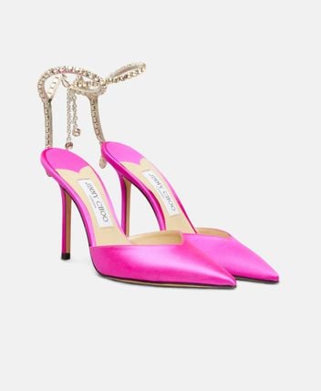 Ankle strap pump Saeda 100