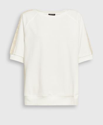 Short-sleeved sweatshirt