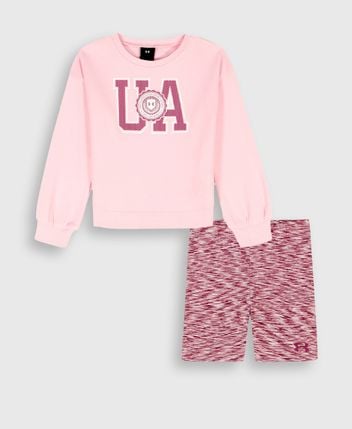 Sweatshirt and shorts set
