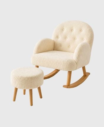 Chair and pouffe set Dugmeli