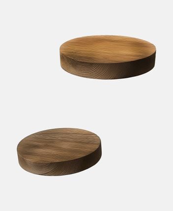 Wall shelf, set of 3