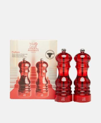 Salt and pepper mill set