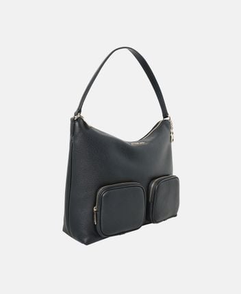 Leather shoulder bag