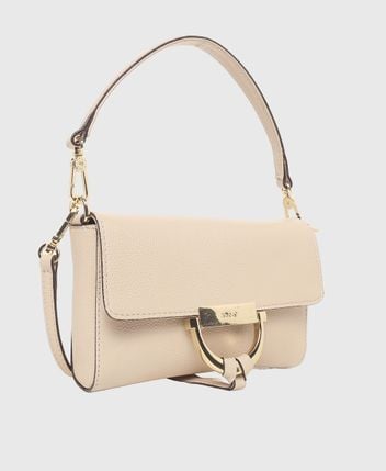 Leather cross body bag Temi