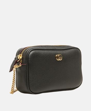 Leather cross body bag