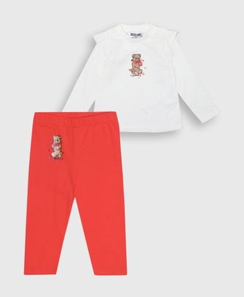 Long-sleeved top & trousers