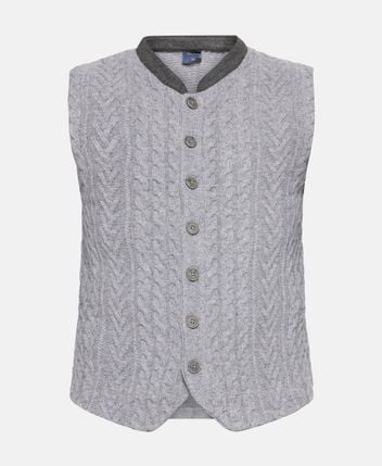 Wool-blend gilet