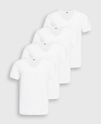 Undershirts, pack of 4
