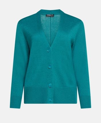 Wool-blend cardigan