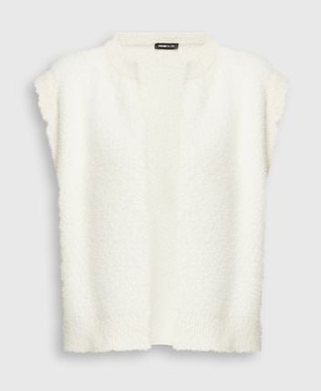 Knitted gilet