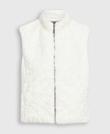 Faux fur gilet