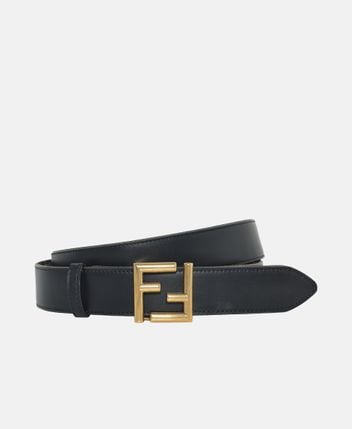 Reversible leather belt