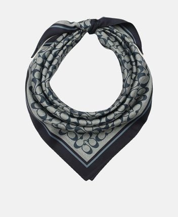 Silk square scarf