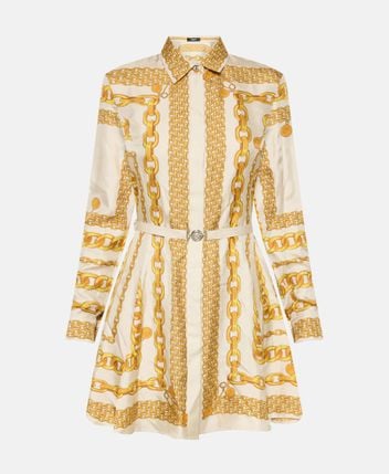 Silk dress Foulard