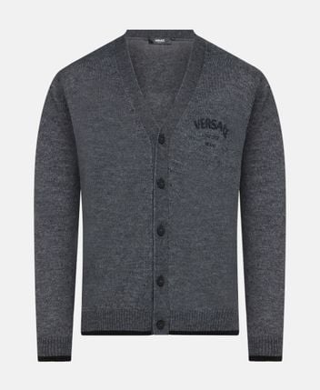 Wool-blend cardigan