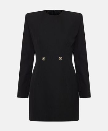 Wool dress Grain de poudre