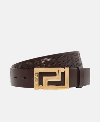 Leather belt