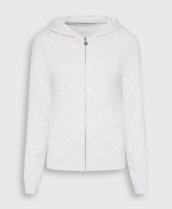 Hooded sweat jacket