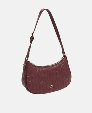 Leather shoulder bag
