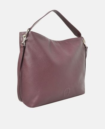 Leather shopper