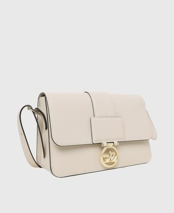 Leather cross body bag Box-tort