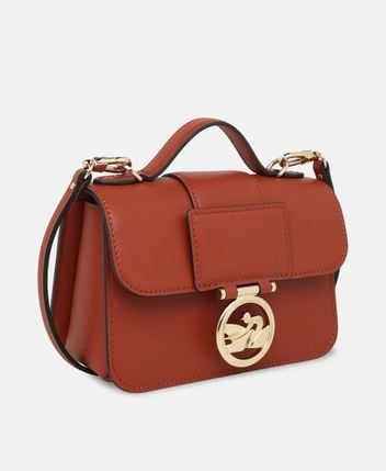 Leather cross body bag Box Trot