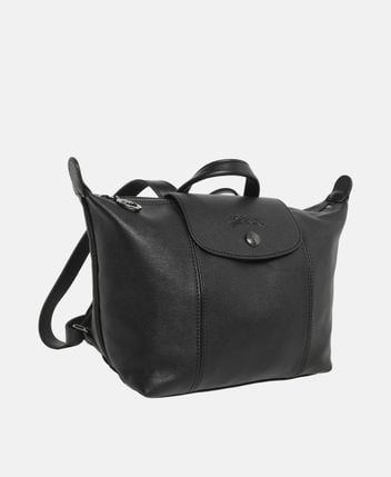 Leather backpack