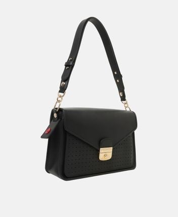 Leather shoulder bag